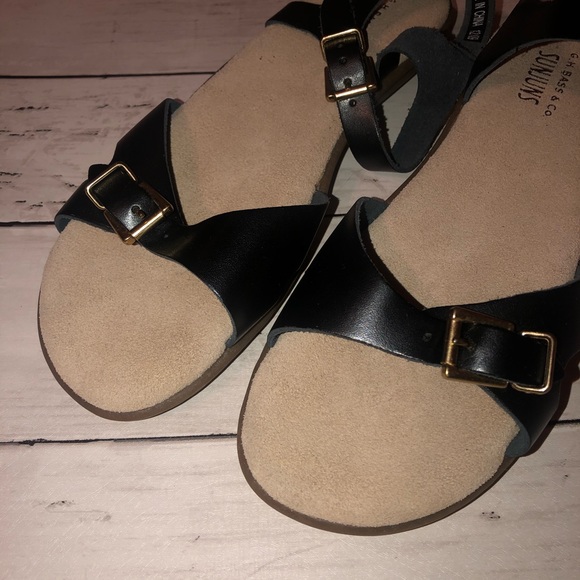 black wedge sandals with ankle strap